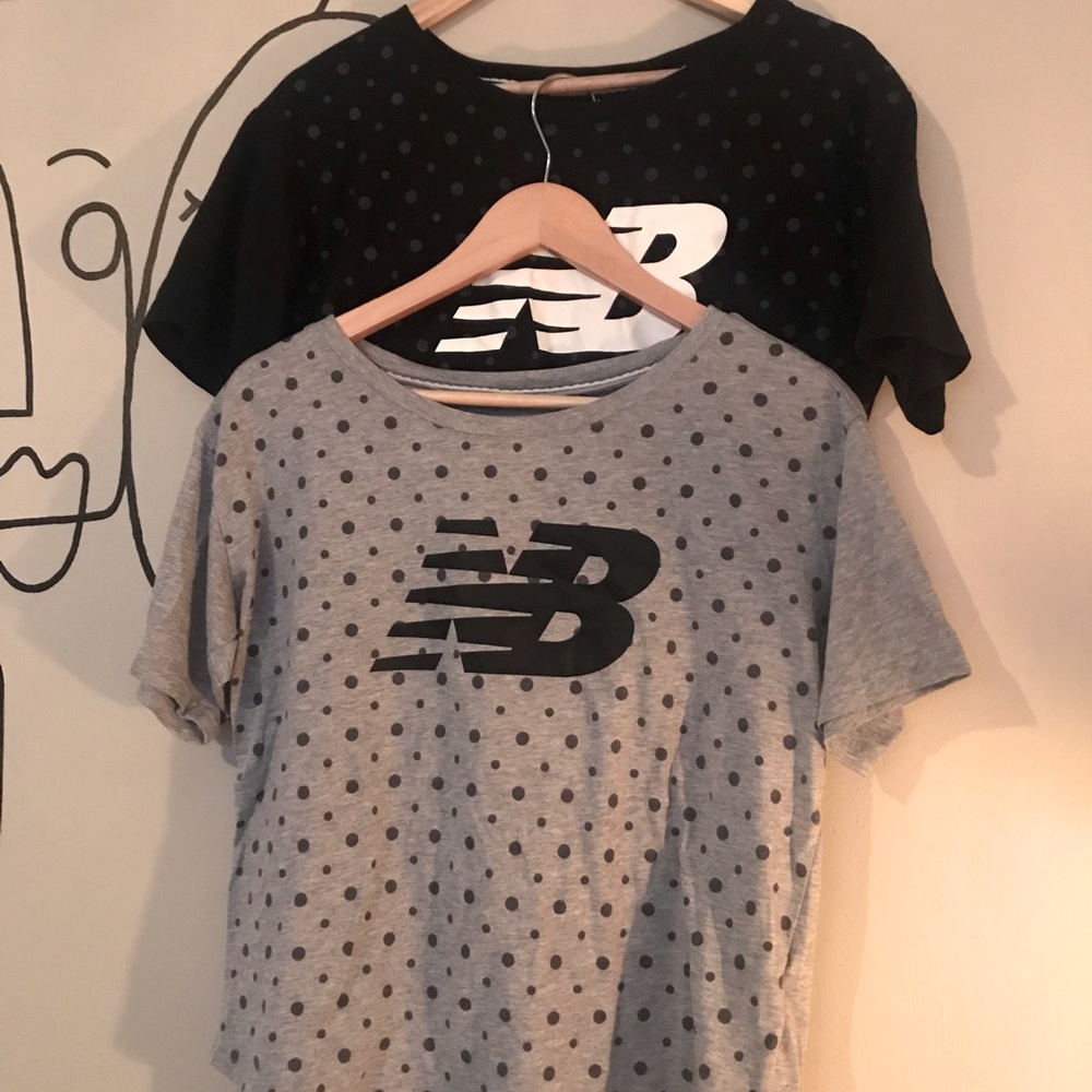 2 New Balance shirts